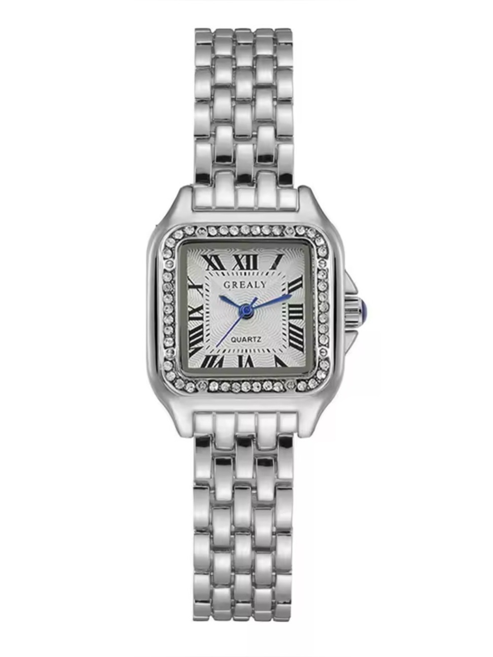 Panthere watch Greats Women's Silver Watch with Blue Accents - Picture 10 of 10